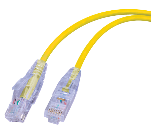 SCAT6 Super Slim 550 MHz Network Cable 6" - 50' Lengths