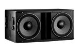 SRX828SP 2000 Watt Powered dual 18" Subwoofer Featuring Crown Amplification, Network Control