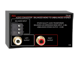 TX-A2 Audio Converter Balanced to Unbalanced Terminals Dual-RCA