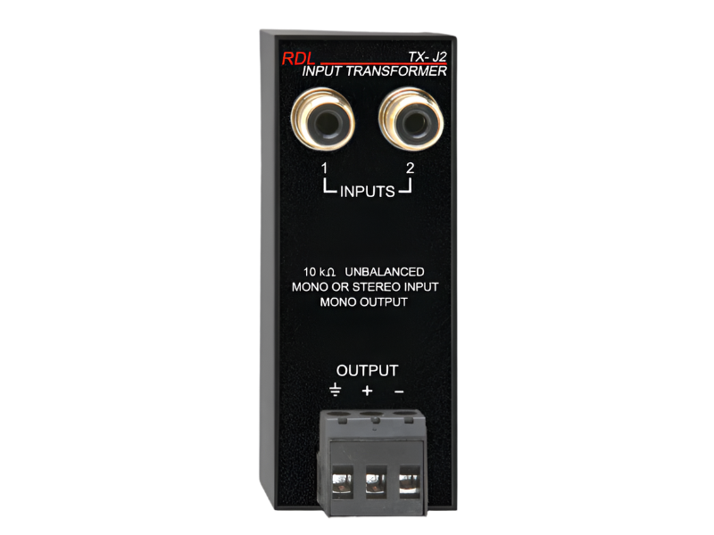 TX-J2 Unbalanced Input Transformer