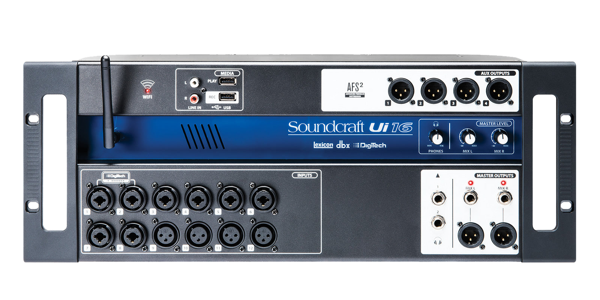 Ui16 16-Channel Digital Mixer with Wireless Control