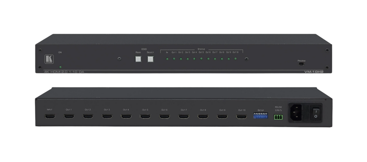 VM10H2 1:10 4K HDMI Distribution Amplifier