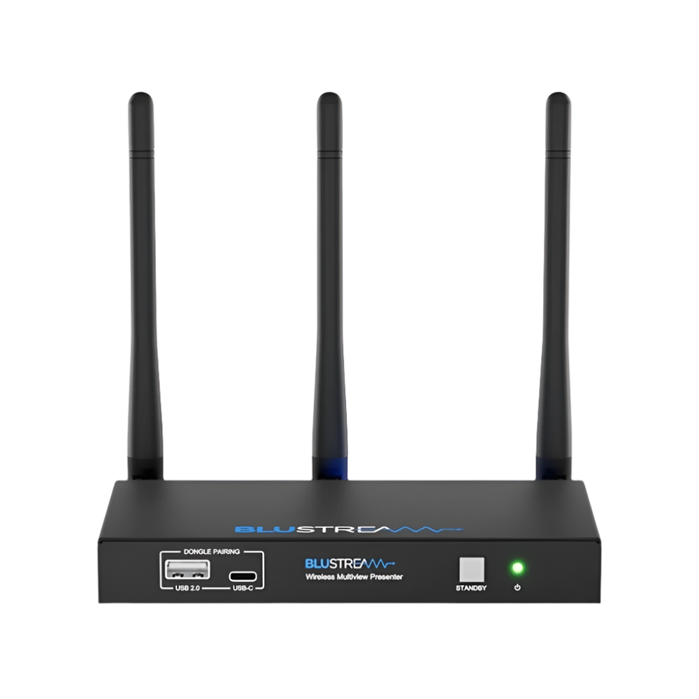 WMF51 Wireless Multiview Presenter with Airplay Miracast Chromecast and Wireless Dongle Multiview